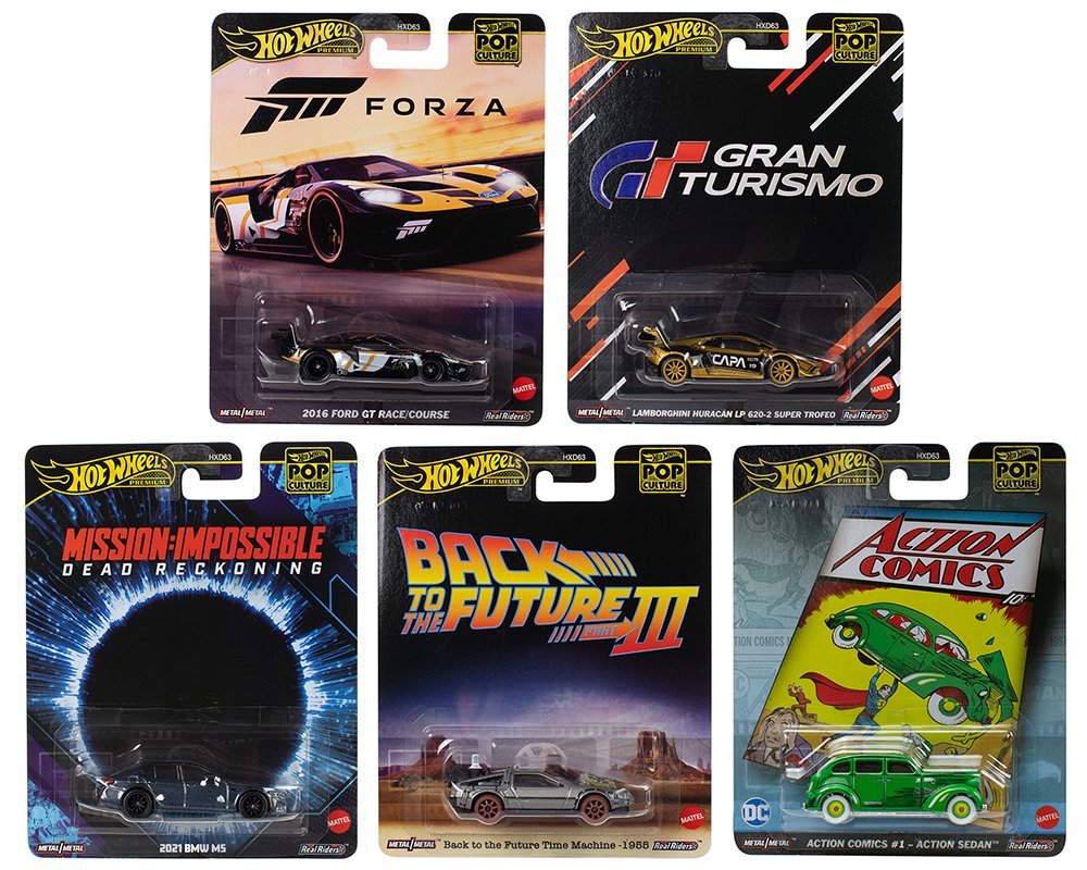 Hot Wheels 1:64 Pop Culture L Case 2025 Assortment
