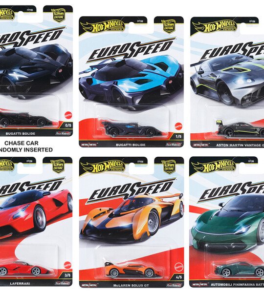 Hot Wheels 1:64 Car Culture 2025 L Case – HW Euro Speed $17 C/U EN ADELANTE