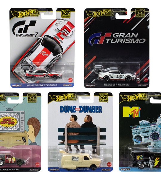 Hot Wheels 1:64 Pop Culture C Case 2024 Assortment - PRECIO ESPECIAL AL COMPRAR SET DE 5
