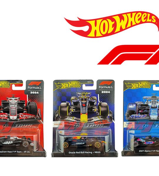 Hot Wheels 1:64 F1 Racing Premium F Assortment – Team Red Bull, Alpine, Haas FORMULA UNO