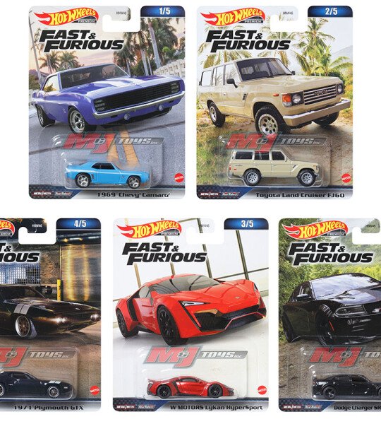 MODELO ESCALA 1/64 Hot Wheels Fast & Furious 2023 B Case Assortments  - RAPIDO Y FURIOSO PRECIOS ESPECIALES