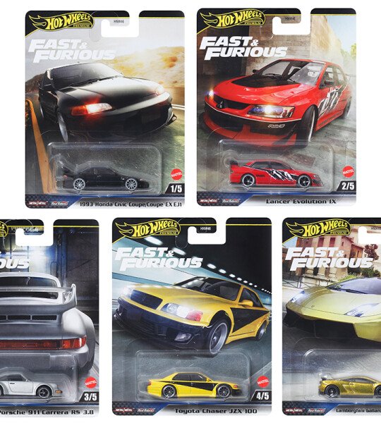 Hot Wheels 1:64 Fast & Furious Premium 2025 M Assortment - RAPIDO Y FURIOSO $17 C/U EN ADELANTE