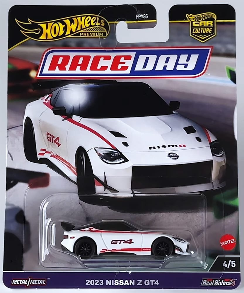Hot Wheels 2024 Car Culture: Race Day 2023 Nissan Z GT4 - New Casting 1/64
