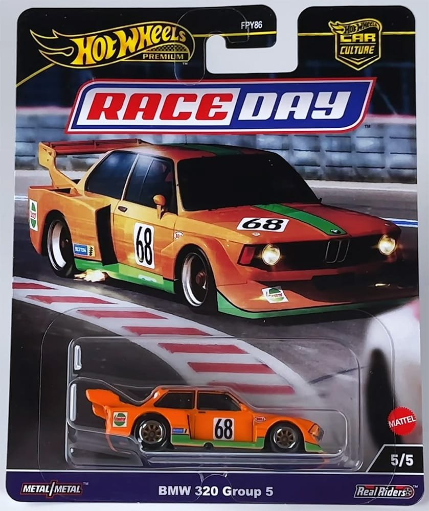 Hot Wheels 2024 Car Culture: Race Day  BMW 320 Group 5 1/64
