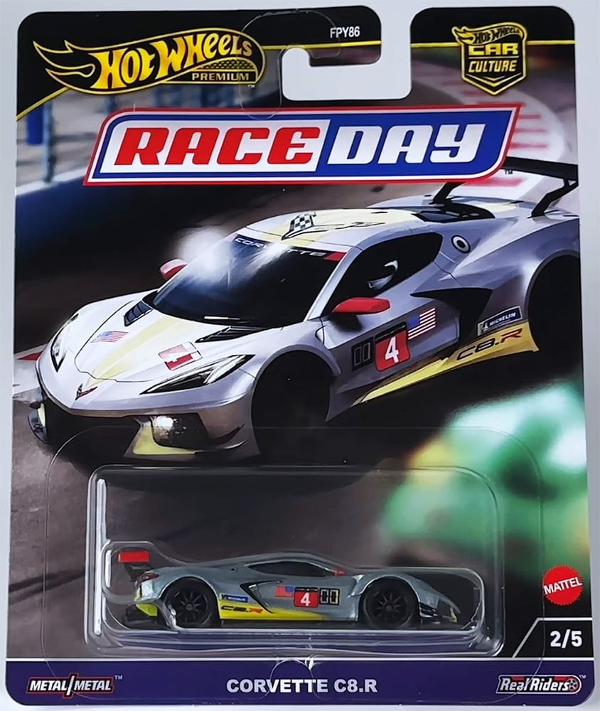 Hot Wheels 2024 Car Culture: Race Day Corvette C8.R 1/64