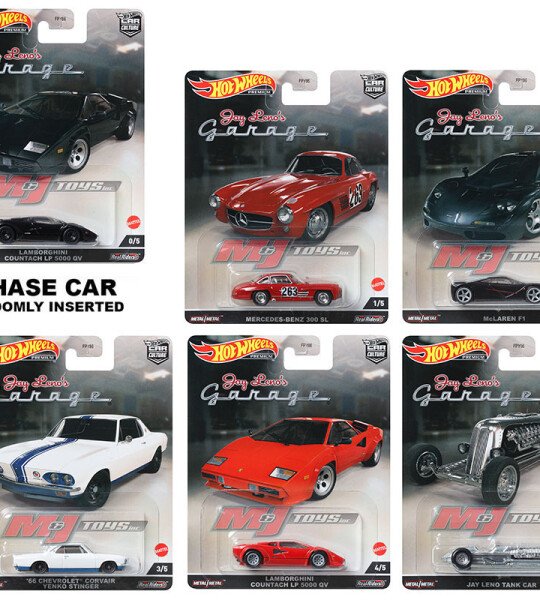 MODELO ESCALA Hot Wheels 1:64 Car Culture 2022 N Case – Jay Leno’s Garage