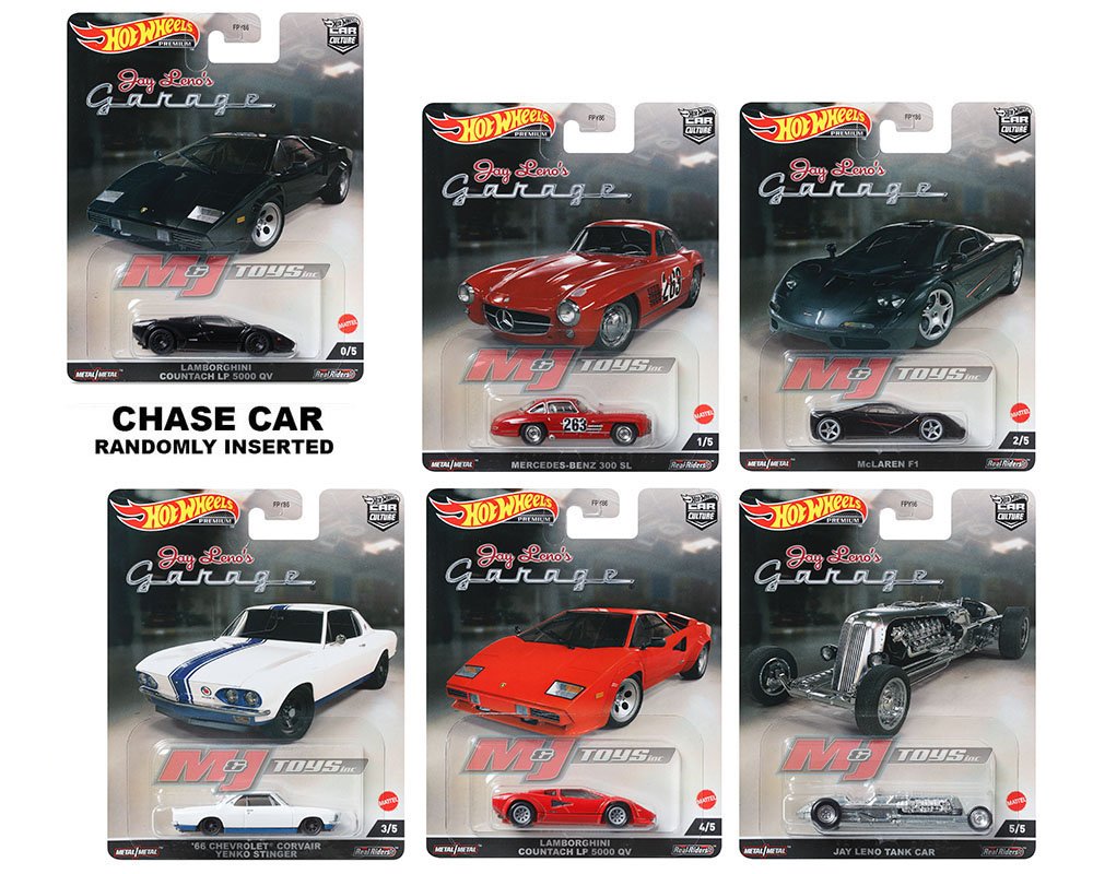 MODELO ESCALA Hot Wheels 1:64 Car Culture 2022 N Case – Jay Leno’s Garage