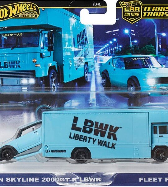 MODELO Hot Wheels 1:64 Team Transport 2024 C Case Assortment
