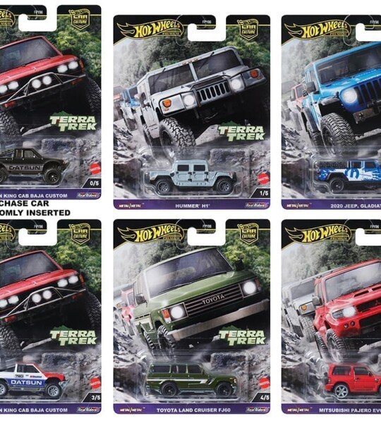 Hot Wheels 1:64 Car Culture 2024 C Case – TERRA TREK - precios especiales pickups y 4x4
