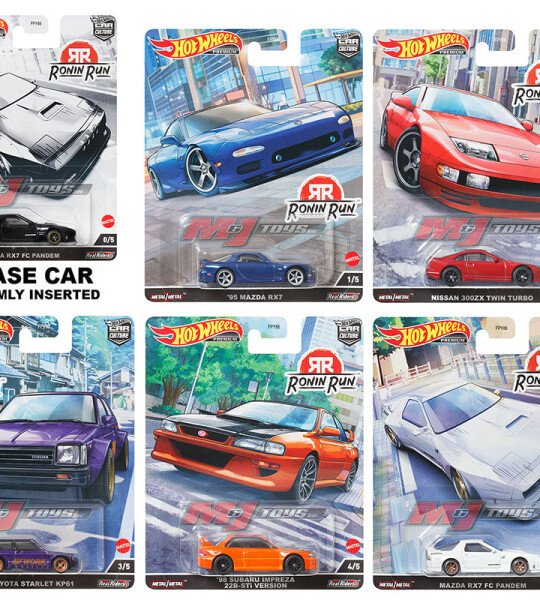 MODELOS ESCALA 1:64 Car Cultures 2022 P Case Ronin Run Assortment - PRECIOS ESPECIALES