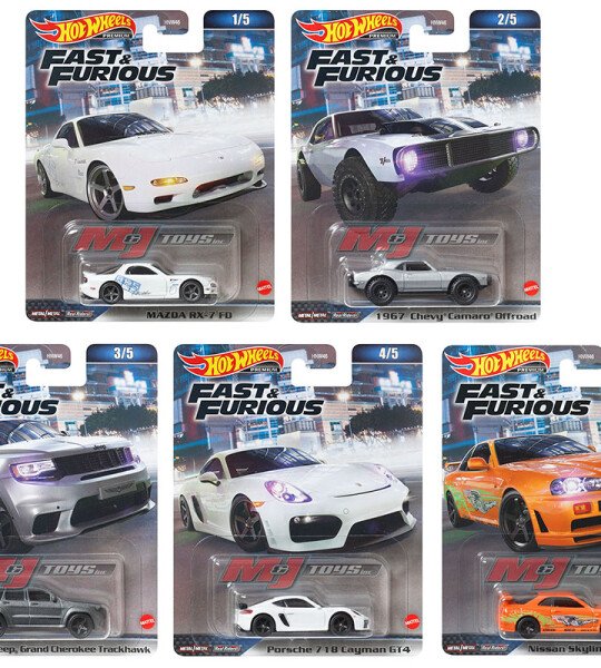 MODELO ESCALA 1:64 Fast & Furious Premium 2023 A Assortment HOT WHEELS RAPIDO Y FURIOSO PRECIOS ESPECIALES cash