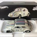 MODELO ESCALA 1/18 HOT WHEELS ELITE CULTURE VW HERBIE THE LOVE BUG ORIGINAL CON LICENCIA DE FABRICA