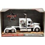 New Ray 1:43 International LoneStar Cab – Professional Bull Riders – White - CABEZAL