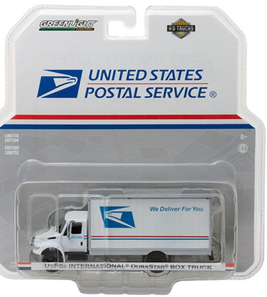 Greenlight 1:64 HD Trucks Series 9 – USPS International DuraStar Box Truck