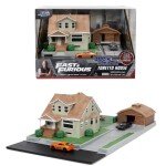 DIORAMA escala 1/87 de Fast & Furious Dom’s House With Dodge Charger & Toyota Supra - casa toretto PRECIOS ESPECIALES