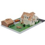 DIORAMA escala 1/87 de Fast & Furious Dom’s House With Dodge Charger & Toyota Supra - casa toretto PRECIOS ESPECIALES