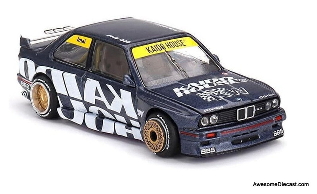 MODELO ESCALA 1/64 BMW M3 (E30) Kaido Works V1 - MADE IN JAPAN - KAIDO HOUSE
