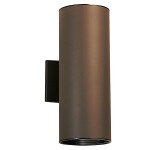 LUMINARIA EXTERIOR DECORATIVA RESIDENCIAL O COMERCIAL K9246AZ TIPO CILINDRO