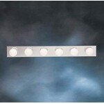 LUMINARIA DE VANIDAD Kichler 626CH - Baño lineal de 35.8 in,