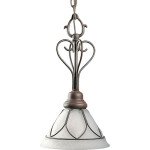 LUMINARIA COLGANTE DECORATIVA INTERIOR PROGRESS LIGHTING EN BRONZE ARQUITECTONICO