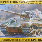 MODELO ESCALA 1/35 German King Tiger Ausf B Heavy Tank w/Henschel Turret