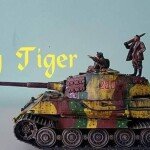 MODELO ESCALA 1/35 German King Tiger Ausf B Heavy Tank w/Henschel Turret