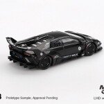 MINI GT ESCALA 1/64 LBWK Lamborghini LB-Silhouette WORKS MURCIELAGO GT Evo Black