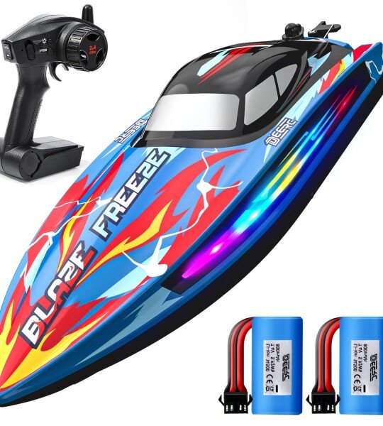 LANCHA de control remoto de alta velocidad DEERC YK080 - RADIO CONTROL