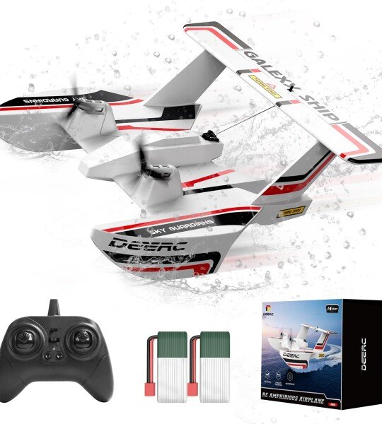 Avión anfibio pilotado a distancia DEERC Z62 3CH - RADIO CONTROL