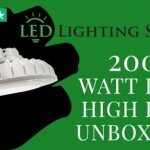 LUMINARIA LED INDUSTRIAL MLLG-LED-HB3-200-50-120 PARA NAVES, BODEGAS Y AREAS TECHADAS CON VATIAJE AJUSTABLE 100 A 200W