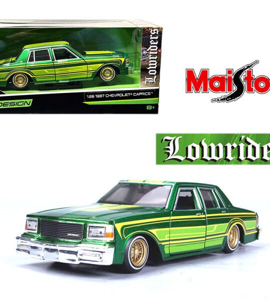 MODELO ESCALA 1/24 Maisto 1987 Chevrolet Caprice Lowrider – Design Lowriders