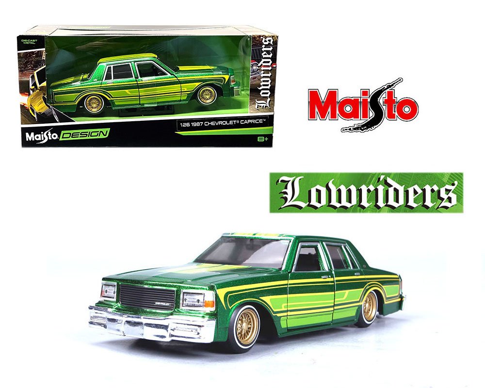MODELO ESCALA 1/24 Maisto 1987 Chevrolet Caprice Lowrider – Design Lowriders