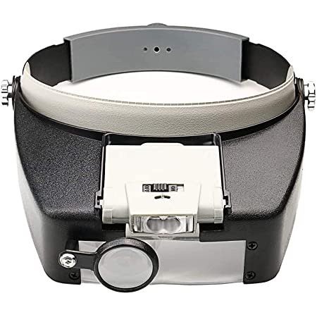 Lupa de cabeza iluminada LED multi potencia PARA MODELISMO