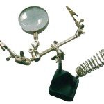 LUPA PARA MODELISMO Squadron Tools Mini 2 Clamp Part Holder with Magnifier