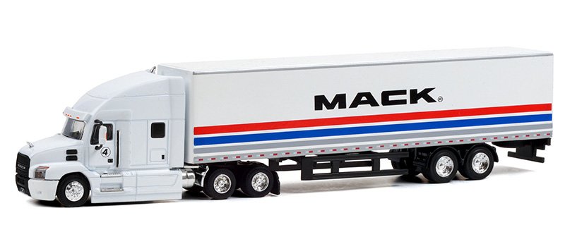 MODELO ESCALA 1/64 #4 The Mack Performance Tour 2018 - 2018 Mack Anthem 18 Wheeler Tractor-Trailer