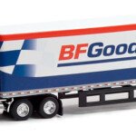 MODELO ESCALA 1/64 BF Goodrich Tires - 2019 Mack Anthem 18 Wheeler Tractor-Trailer