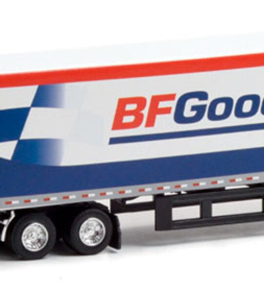 MODELO ESCALA 1/64 BF Goodrich Tires - 2019 Mack Anthem 18 Wheeler Tractor-Trailer