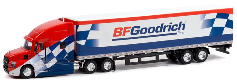 MODELO ESCALA 1/64 BF Goodrich Tires - 2019 Mack Anthem 18 Wheeler Tractor-Trailer