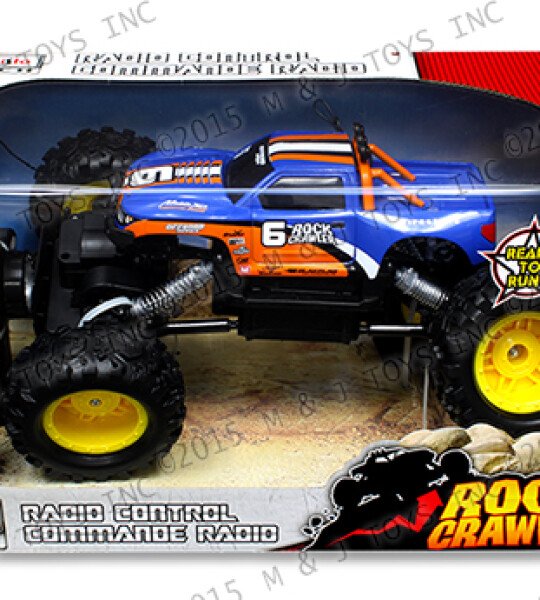 MODELO ESCALA Maisto Tech Radio Control Rock Crawler 4X4 Truck12.5″ – Ready To Run
