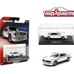 Majorette 1:64 Collector Series Wave 2 2025 – 1975 BMW 3.0 CSL – White Solid Pack