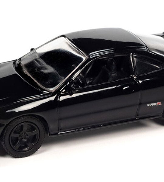 MODELO ESCALA 1/64 2000 Acura Integra Type R - Nighthawk Black Pearl 1:64 Scale Diecast Model Car by Johnny Lightning