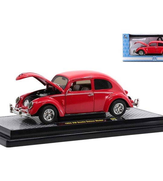 MODELO ESCALA 1:24 1952 Volkswagen Beetle Deluxe Model