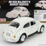 MODELO ESCALA 1/24 VOLKSWAGEN - BEETLE 1967 - 007 JAMES BOND - ON HER MAJESTY'S SECRET SERVICE