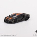 MODELO ESCALA 1/64 Mini GT Bugatti Chiron Super Sport 300+World Record 304.773 mph Limited Edition – Mijo Exclusive US