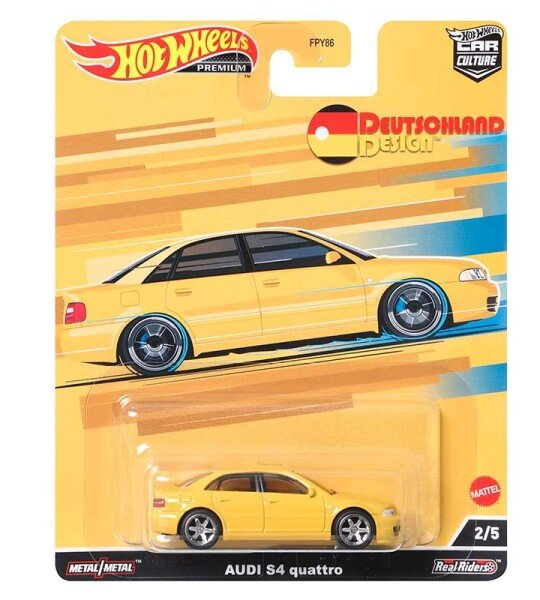 MODELO ESCALA 1/64 Hot Wheels 1:64 Audi S4 Quattro DEUTSCHLAND PRECIOS ESPECAILES