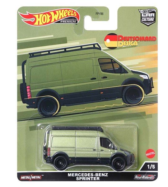 MODELO Hot Wheels 1:64 Car Culture 2022 – Mercedes Benz Sprinter PRECIOS ESPECIALES