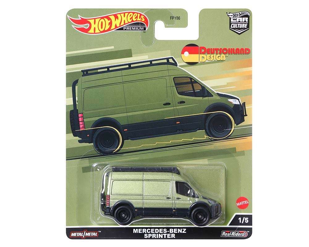MODELO Hot Wheels 1:64 Car Culture 2022 – Mercedes Benz Sprinter PRECIOS ESPECIALES