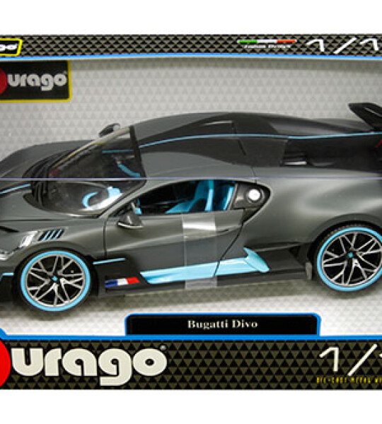 MODELO ESCALA 1:18 Bugatti Divo (Matte Grey)