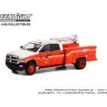 Greenlight 1:64 Dually Drivers Series 10 – 2018 Ram 3500 Dually Crane Truck – FDNY (The Official Fire Department City of New York) Plant Ops