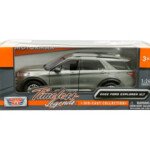MODELO Motormax 1:24 2022 Ford Explorer XLT – Blue – Timeless Legends